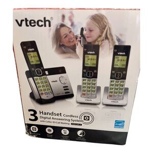 VTech CS5129-3 Phone System w Digital Answering System & Caller ID/Call Waiting